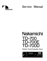 Nakamichi TD-700-TD-700E-TD-700D-Service-Manual